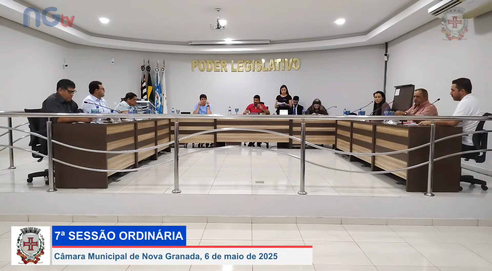 Câmara Municipal de Nova Granada realiza 7ª Sessão Ordinária de 2025